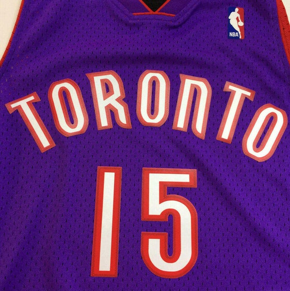 Mitchell & Ness Vince Carter Toronto Raptors 1998-1999 Throwback Authentic  Jersey - Purple