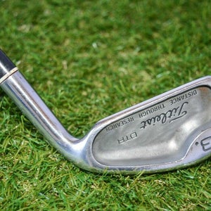 Titleist	DTR	3 Iron	Right Handed 	39.25"	Steel	Stiff	New Grip