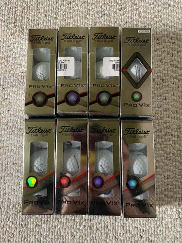 White New Titleist Pro V1x Balls 24 Pack (2 Dozen)