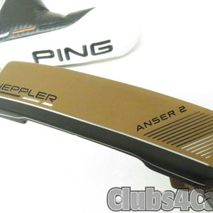PING Heppler Anser 2 Putter Black Dot Adjustable 32-36 +Cover .. MINT