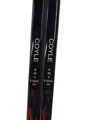 2-Pack CCM Jetspeed Pro Stock Sticks Coyle RH P28 95 Flex