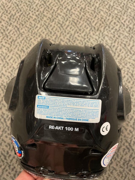 Bauer Reakt 100 Black Medium Out Of Box Helmet