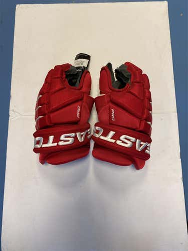 Red Senior Easton Pro 4 Roll 13" Gloves