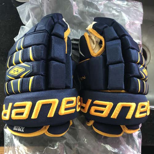 Blue Senior Bauer Nexus 13" Pro Stock Gloves