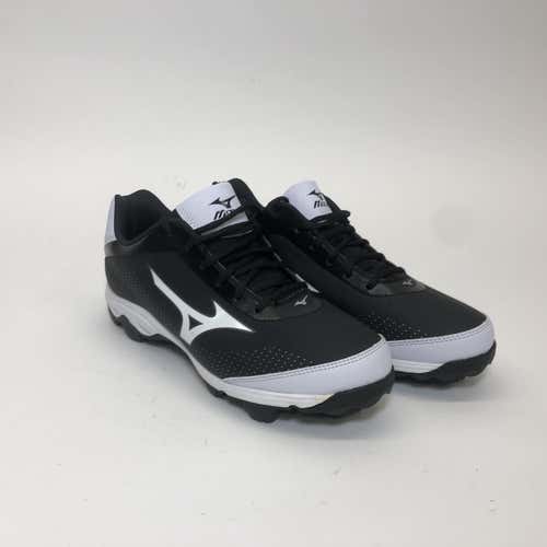 Black/White Mizuno 9-Spike Franchise 7 Cleats (SIZE 9)