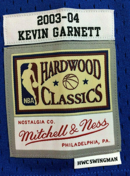 100% Authentic Kevin Garnett Mitchell Ness 95 96 Timberwolves Jersey Size  40 M