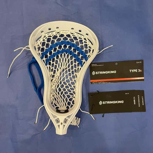 White New Attack & Midfield Strung Mark 2A Head