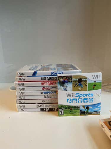 WII GAMES SELL BUNDLE OR INDIVIDUAL