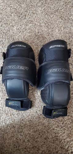 Used Bauer Supreme goalie knee pads