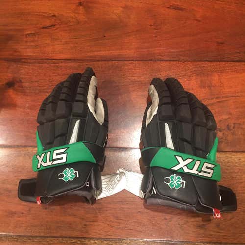 Used Player's STX Surgeon RZR 13" Lacrosse Gloves
