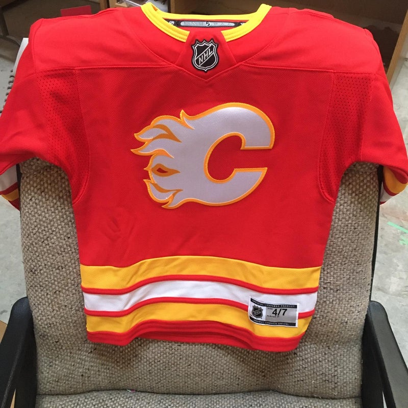 Retro flaming C: Flames adopt classic 80's jerseys on a permanent