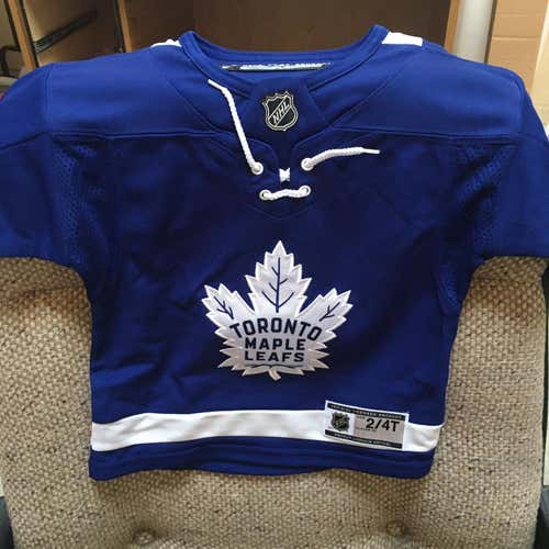Toronto Maple Leafs Blue Child Aged 2-4 Jersey-NWT