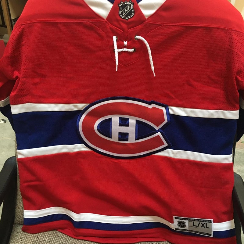 Montreal Canadiens Red Youth Large/Extra Large Jersey