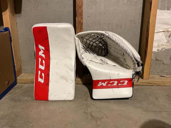 CCM Retro Flex Glove and Blocker Phoenix Copley Pro Return