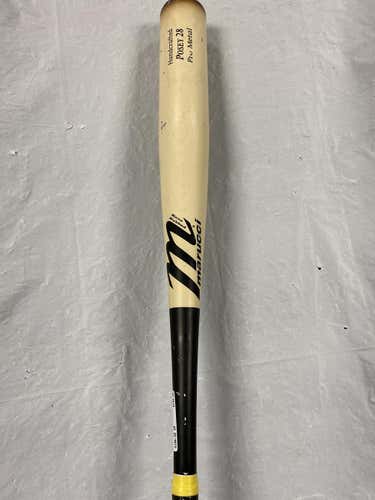 Used Marucci Posey 28 Pro Metal 33" -3 Drop Baseball & Softball High School Bats