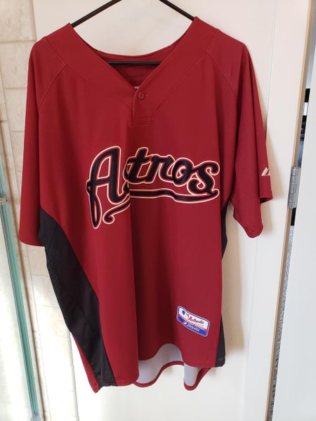 Red Men's Used Adult XL Majestic Jersey