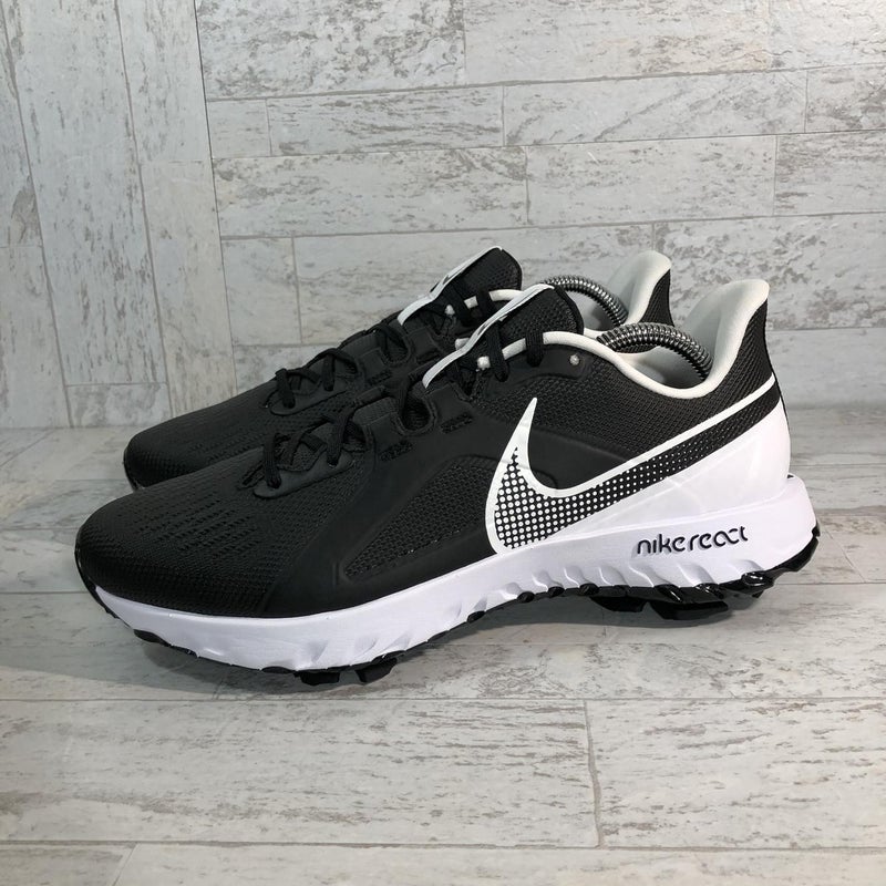 Nike Air Max 270 Golf Shoes - White/Black - Puetz Golf