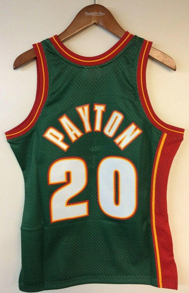 1996-97 Gary Payton Game Worn, Signed Seattle Supersonics Jersey., Lot  #82999