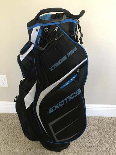Tour Edge Exotics Xtreme Pro Deluxe Golf Cart Bag