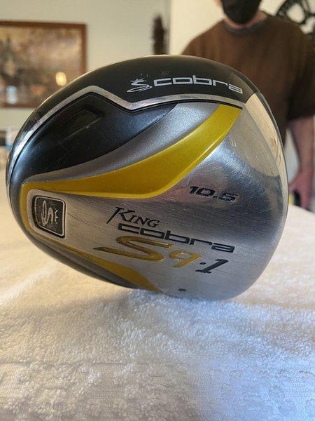 1-Used Men's Cobra Right Handed King Cobra S-9.1 F/Speed Driver Stiff Flex 10.5 Loft