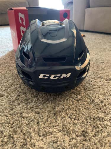 Blue New Medium CCM Tacks 310  Helmet