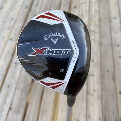 Men's Right Handed X Hot Senior Flex 3 Wood Fairway Wood