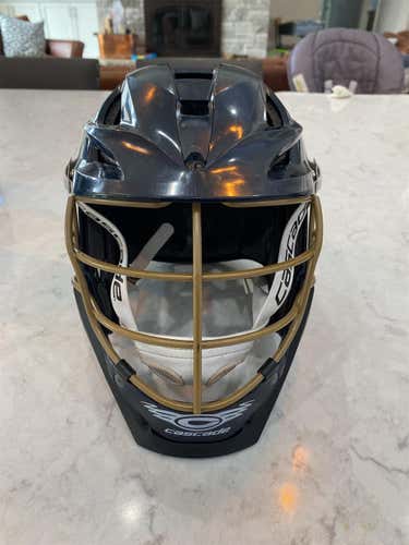 Blue Youth Player's Cascade S Youth Helmet