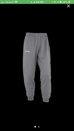 BRAND NEW WITH TAGS Gray Adult Medium CCM Pants