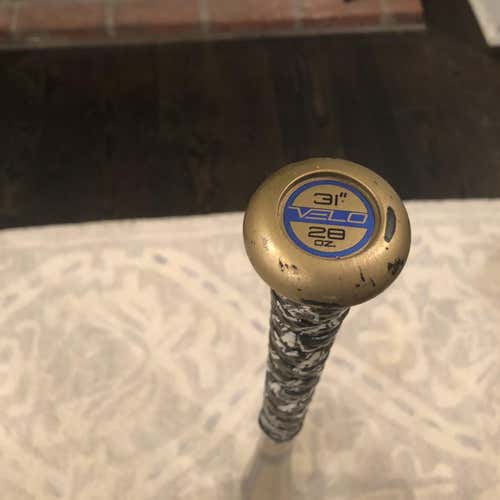 Used BBCOR Certified Rawlings Velo (-3) 28 oz 31" Bat