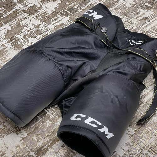 Black Youth Medium CCM Tacks 3092 Hockey Pants