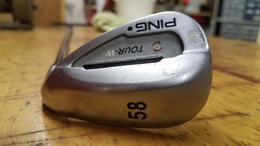 Used Ping Right Handed Tour Wedge Stiff Flex 58 Degree Steel Shaft