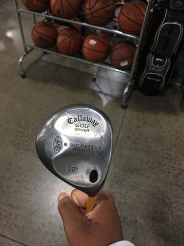 Used Callaway Big Bertha War Bird 10.0 Degree Graphite Regular Golf Drivers