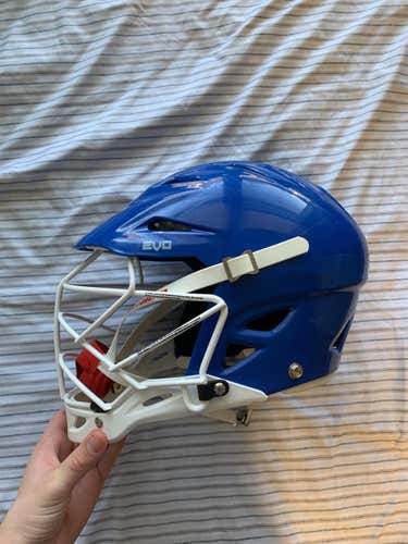 Blue Adult Player's Warrior Evo Helmet
