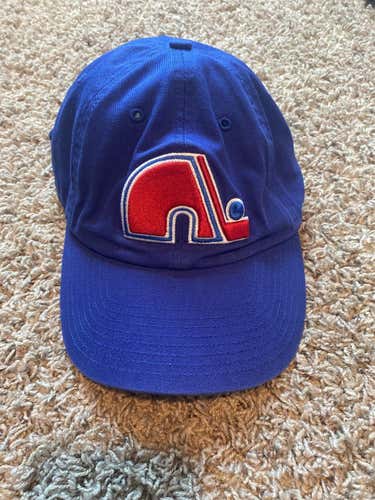 Quebec Nordiques Throwback Blue Adult One Size Fits All ‘47 Hat