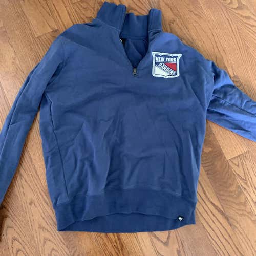 Player Owner New York Ranger Blue Adult Large Other Jacket