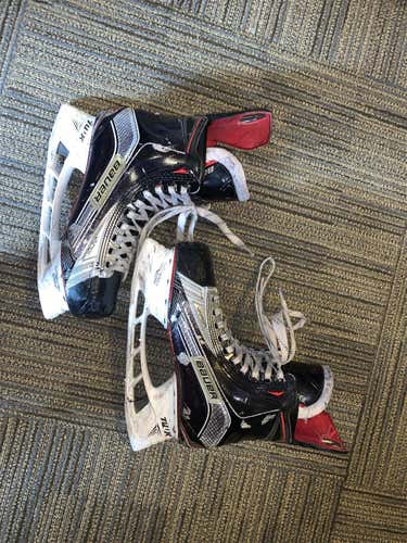 Senior Bauer Vapor 1X Regular Width  Size 7 Hockey Skates