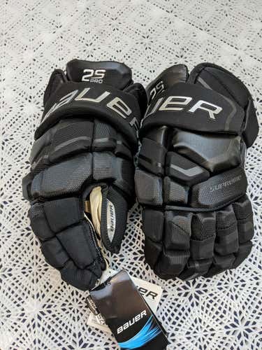Brand New Bauer Supreme 2S Pro Gloves 14" Senior/Adult Top of the Line