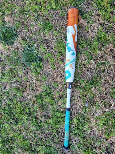 White Used High School/College 2018 DeMarini Composite CFX Bat (-11) 20 oz 31"