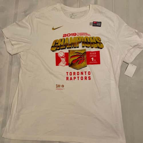 Toronto Raptors Nike 2019 Locker Room Champs Tee - 2XL - NEW w/TAG