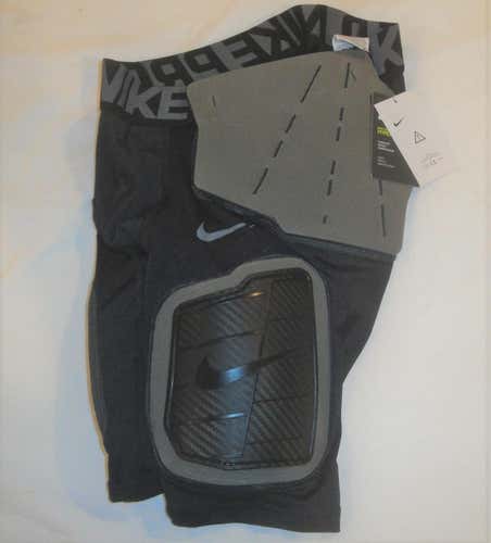 NIKE PRO HYPERSTRONG LARGE GIRDLE SHORTS BLACK ADULT