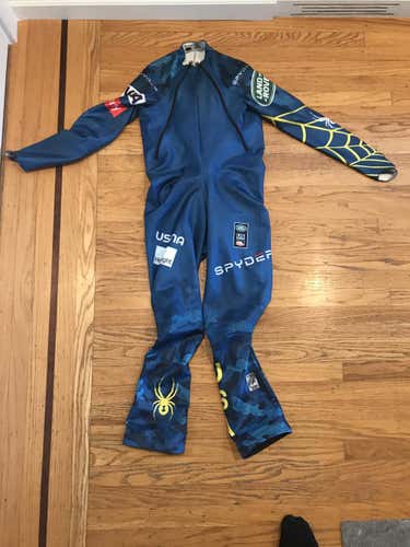 ***Used Once*** 2021 US Ski Team Double Zip Speed Suit