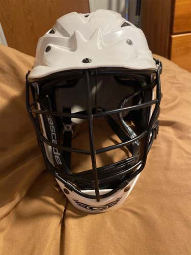 White Adult Player's Cascade CPV-R Helmet