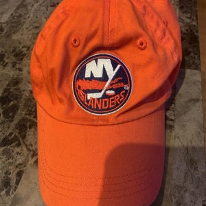 Orange New York Islanders Hat