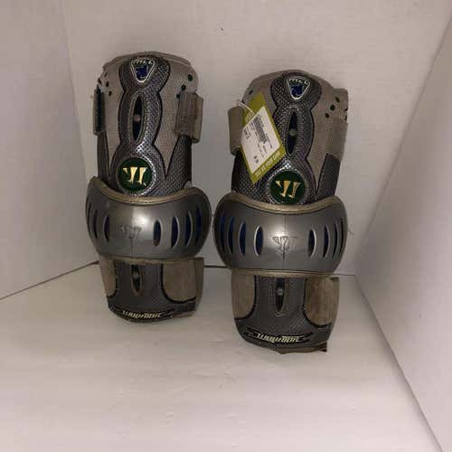 Used Warrior Exo Lyte Lg Lacrosse Arm Pads & Guards