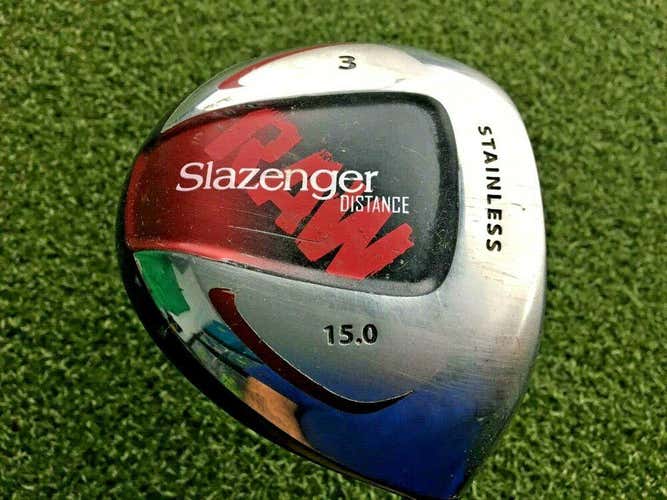Slazenger RAW Distance 3 Wood 15* / RH / Regular Graphite / NEW GRIP / mm2187