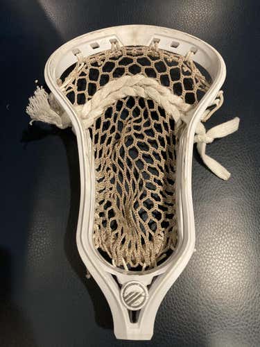 White Used Maverik Strung Kinetik Head