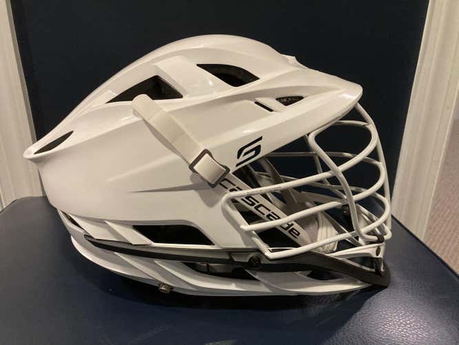 White New Adult Cascade S Helmet