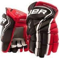Black-Red New Senior Bauer Vapor X900 Lite Gloves 14"