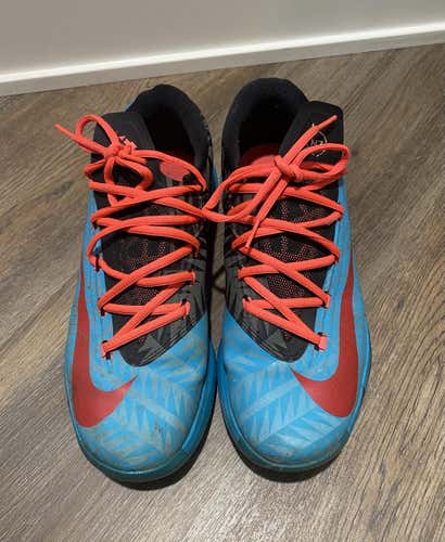Used Size Men's 10.5 (W 11.5) Nike KD 6 N7 Turquoise