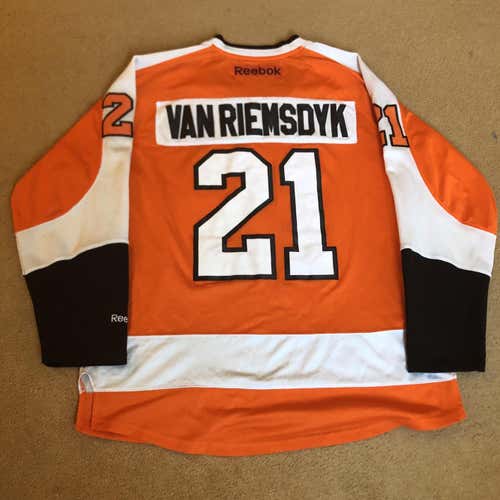 James Van Riemsdyk Philadelphia Flyers Reebok Premier Jersey Size XL MSRP $180